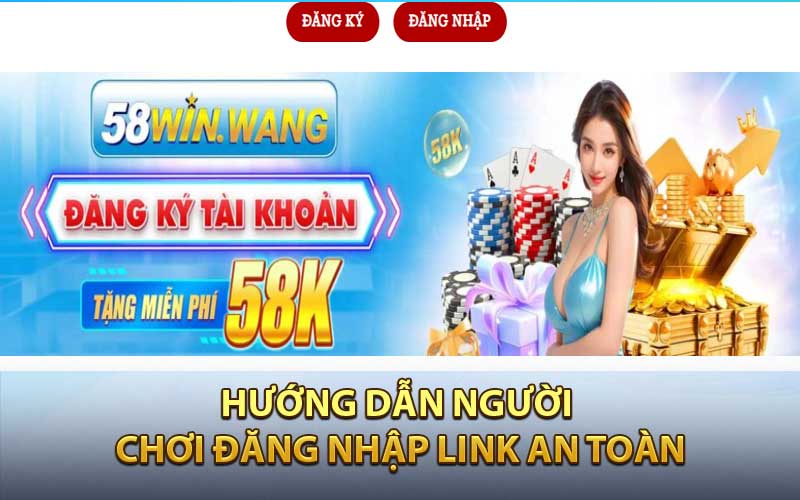 Hướng dẫn người chơi đăng nhập link an toàn